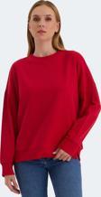 Slazenger VIRTUE Kadın Sweatshirt Kırmızı