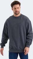 Slazenger VADIK Erkek Sweatshirt Koyu Gri