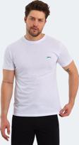 Slazenger POLL Erkek Tişört Beyaz
