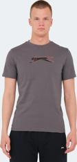Slazenger VEDRAN Erkek Tişört Koyu Gri