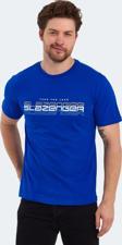 Slazenger PALLU Erkek Tişört Saks Mavi