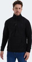 Slazenger SOLID IN Erkek Polar Siyah