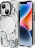 YoungKit Apple iPhone 14 Plus Kılıf Magsafe Şarj Özellikli Technology Serisi Kapak