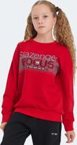 Slazenger LAST Unisex Çocuk Sweatshirt Kırmızı