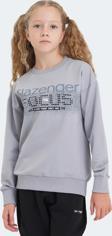Slazenger LAST Unisex Çocuk Sweatshirt Taş Gri