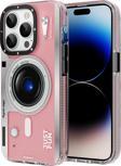 Youngkit iPhone 14 Pro Max Uyumlu Kılıf Magsafe Şarj Özellikli Lens Figürlü Art Film Serisi Kapak