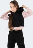 Slazenger PENI Kız Çocuk Sweatshirt Siyah