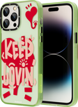 YoungKit iPhone 14 Pro Max Uyumlu Kılıf Mutlu Mod Figürlü Happy Mood Serisi Kapak