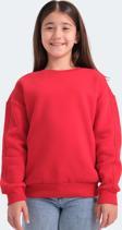 Slazenger LOGAN Kız Çocuk Sweatshirt Kırmızı
