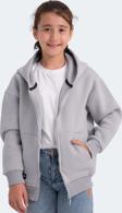 Slazenger LEKAN Unisex Çocuk Sweatshirt Taş Gri