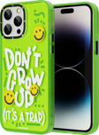 YoungKit iPhone 14 Pro Max Uyumlu Kılıf Mutlu Mod Figürlü Happy Mood Serisi Kapak
