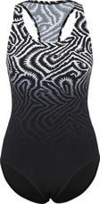Slazenger Sports Back Ld43 Kadın Mayo Siyah