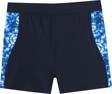 Slazenger Spl Boxer Jn43 Erkek Çocuk Mayo Koyu Mavi / Mavi