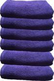 6Lı Paket Boya Tutmayan Mikrofiber El Yüz Spor Kuaför Havlusu 50X90 Cm