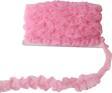 Dantelli Kurdele 4.2 Cm (18 Metre)  Pembe