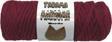 Taranabilir Makrome İpi Taranan Makrame Pamuk İpliği 5 MM 250 GR  Bordo