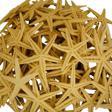 Polyester Deniz Yıldızı 6 CM - 9 CM (50 Adet)  Natural