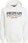 Jack&Jones Blugere Sweat Hood Prau23 Erkek Beyaz Sweatshirt 12245810-01
