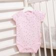 Tiffany Baby Jakarlı Flowering Theme Yarım Kol Bebek Body