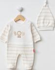 Cocopoco Şapkalı Bebek Tulumu 1072
