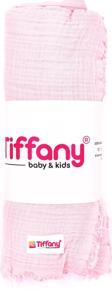 Tiffany Baby Dört Renk Müslin Bebek Battaniyesi 120x120 Cm