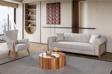 Perla Sofa Kitkat Ahşap Yataklı Sandıklı Koltuk Takımı Krem