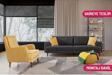 Perla Sofa Nobis Yataklı Koltuk Takımı Babyface Antrasit