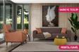 Perla Sofa Seneca Keten Koltuk Takımı, Kahve