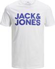 Jack&Jones Jjecorp Logo Tee Ss O-Nec Beyaz Erkek T-Shirt 101069459