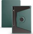 Samsung Galaxy Tab S10 Plus 12.4 Kılıf Yatay ve Dikey Standlı Dönebilen Uyku Modlu Termik Kılıf