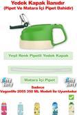 Vagonlife Pipetli Yedek Kapak + Matara İçi Pipet (Sadece 2055 350 ML Çocuk Termosu İle Uyumludur)