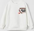 ERKEK ÇOCUK BİSİKLET YAKA DESENLİ PAMUK SWEAT
