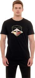 Galatasaray Orijinal Lisanslı Sıfır Yaka Siyah Gs İcardi T-Shirt