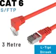 IRENIS 3 mt CAT6 S/FTP Dirsek Kablo