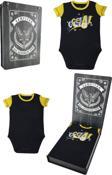 Fenerbahçe Orijinal Bebek Body Zıbın Hediyelik Ahşap Kutulu
