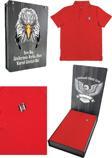 Beşiktaş Orijinal Polo Yaka Çocuk T-shirt Hediyelik Ahşap Kutulu