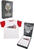 Beşiktaş Orijinal Beyaz Bebek T-Shirt Hediyelik Ahşap Kutulu