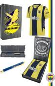 Fenerbahçe Orijinal Lisanslı 2024 Yeni Sezon Sarı Lacivert Çubuklu Çocuk Forma + Kalem Set Kutulu