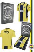 Fenerbahçe Orijinal Lisanslı Unisex 24-25 Yeni Sezon Sarı Lacivert Çubuklu Çocuk Forma Ahşap Kutulu