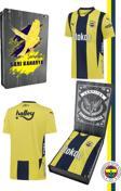 Fenerbahçe Orijinal Lisanslı Unisex 2024-2025 Yeni Sezon Sarı Lacivert Çubuklu Forma Ahşap Kutulu