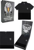 Beşiktaş Orijinal Polo Yaka Çocuk T-shirt Hediyelik Ahşap Kutulu
