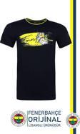 Fenerbahçe Orijinal Lisanslı Sıfır Yaka Lacivert T-Shirt 