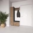 Lagomood Koza  Portmanto  Antrasit Meşe  83x33x175
