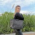 Vudigo Mumlu Kanvas Omuz Çantası Tote Bag