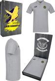 Fenerbahçe Orijinal Puma Gri Polo Yaka Hoca T-Shirt Ahşap Kutulu