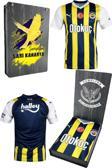 Fenerbahçe Orijinal 23/24 Çocuk Forma FB Kanarya Baskılı Hediyelik Ahşap Kutulu