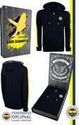 Fenerbahçe Orijinal Lisanslı Kapüşonlu Tam Fermuar Spor Sweat Ahşap Kutulu