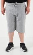 Buratti Pamuklu Regular Fit Büyük Beden Erkek Bermuda 5908042B GRİ MELANJ