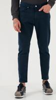 Buratti Streç Pamuklu Slim Fit Normal Bel Boru Paça Jeans Erkek Kot Pantolon 15900S31MILANO LACİVERT