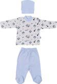 Sebi Bebe Arı Baskılı Pijama Takımı 2238